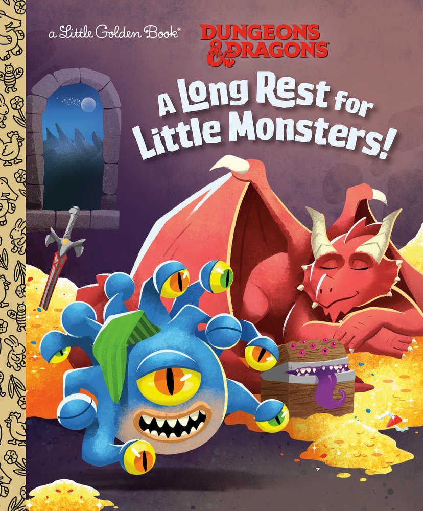 Dungeons and Dragons A Long Rest For Little Monsters! Little Golden Book