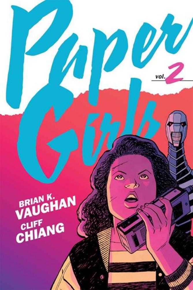 Paper Girls Backpack Edition Volume 02 Cliff Chiang Cover