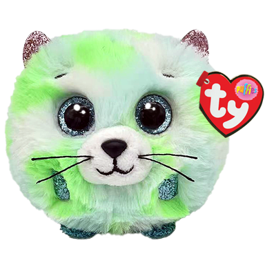 Evie Green Cat Puffies