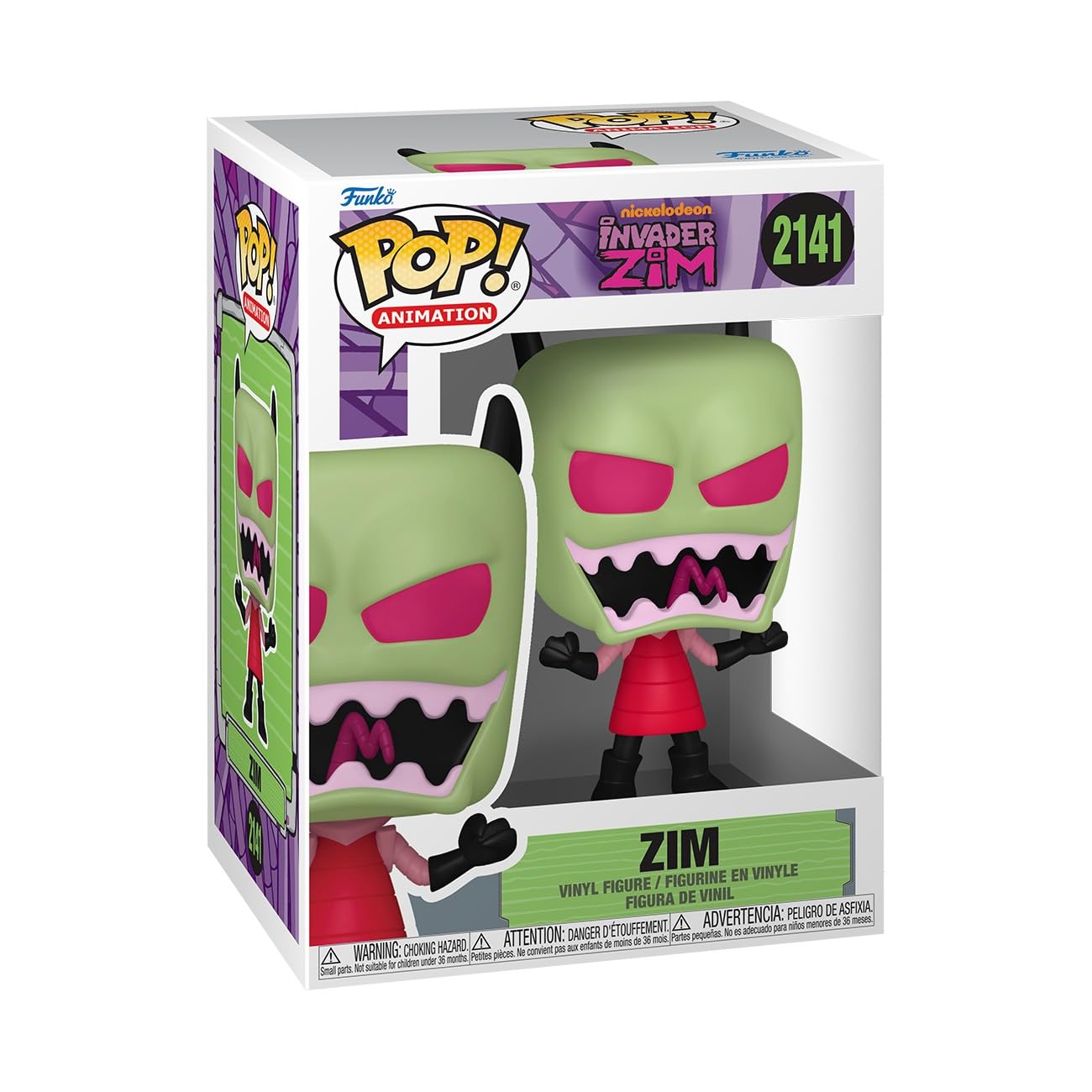 Pop Animation Invader Zim S3 Zim Figure