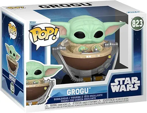 Pop Mandalorian & Grogu Movie Grogu in Hover Pram