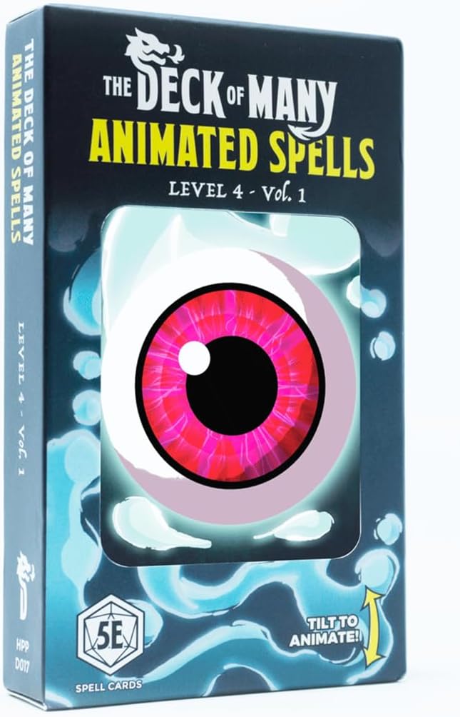 Deck of Many Animated Spells Level 4 Vol. 01