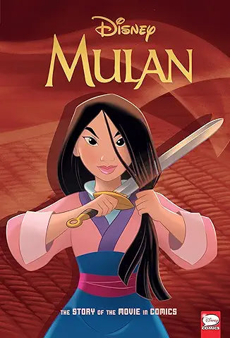 Disney Mulan Story of the Movie in Comics