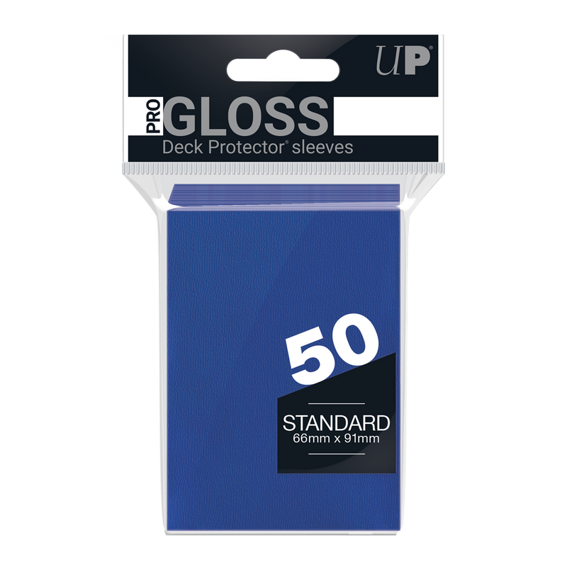 Ultra Pro Pro-Gloss Blue Standard Sleeves 50ct