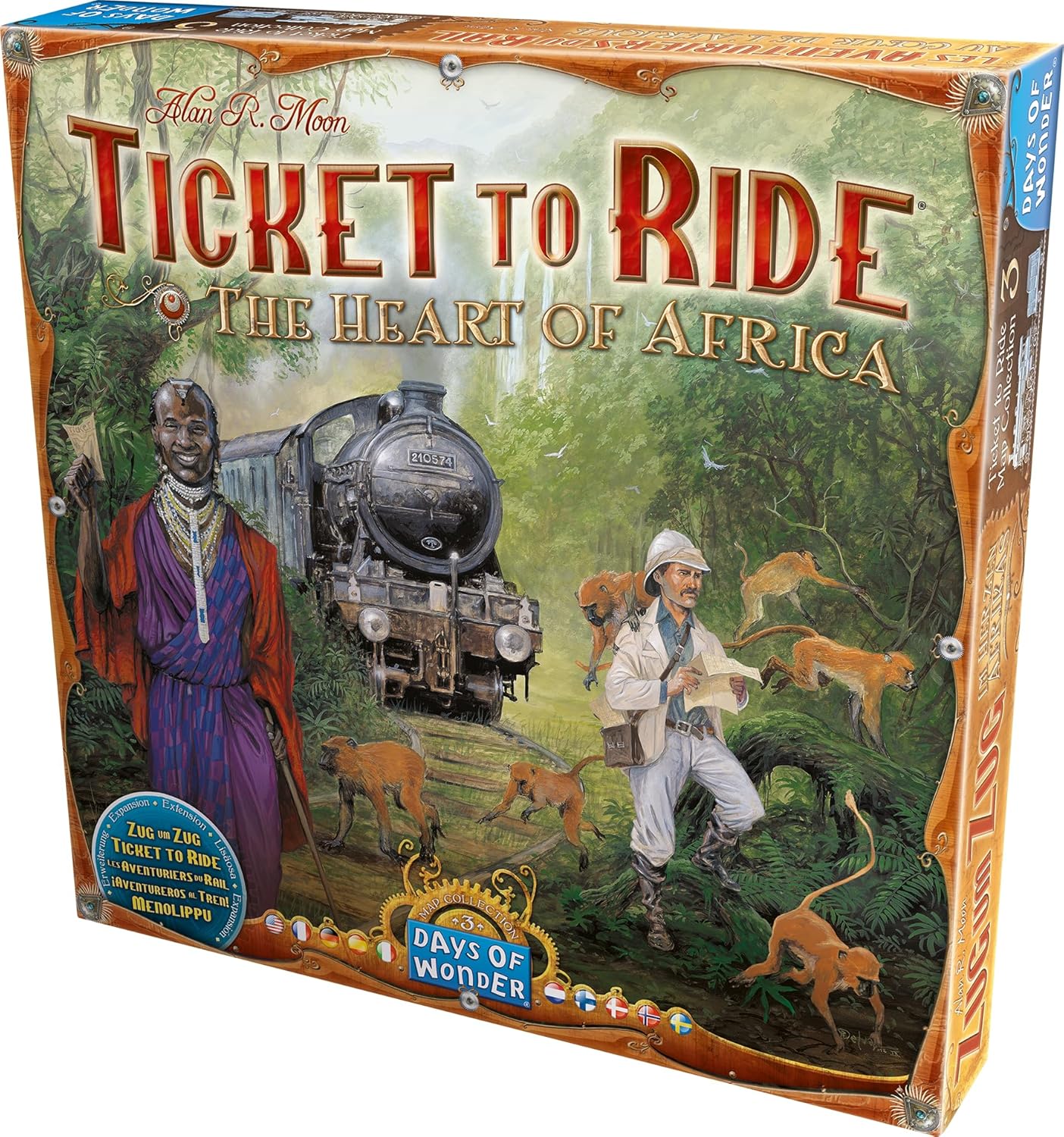 Ticket to Ride Map Collection 3 - Africa