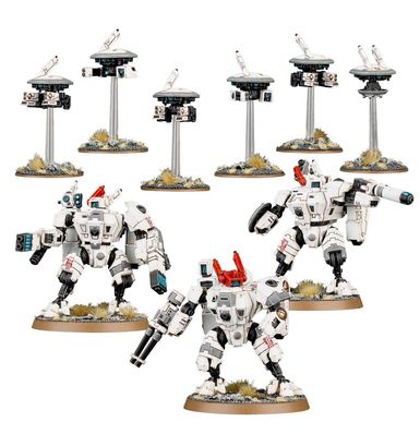 Tau Empire Crisis Battlesuits