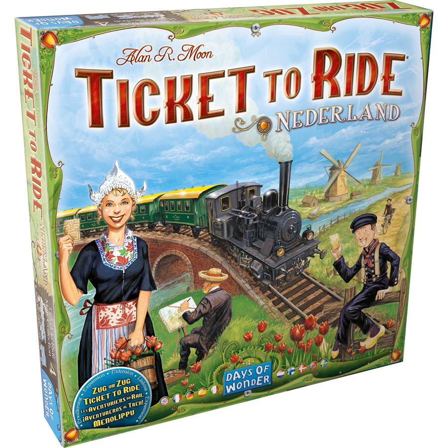 Ticket to Ride Map Collection 4 - Nederland