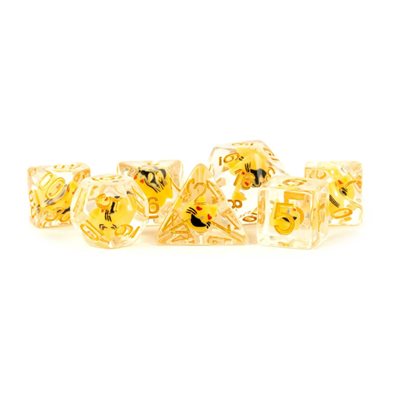 Cat Dice Resin Inclusion 7pc Set