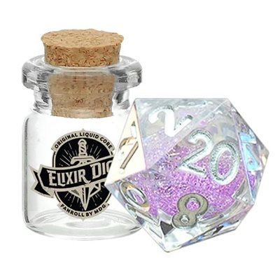 Elixir Liquid Core Sorcerous Swirl D20