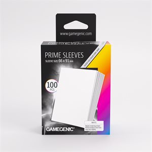 Gamegenic Prime White Sleeves 100ct