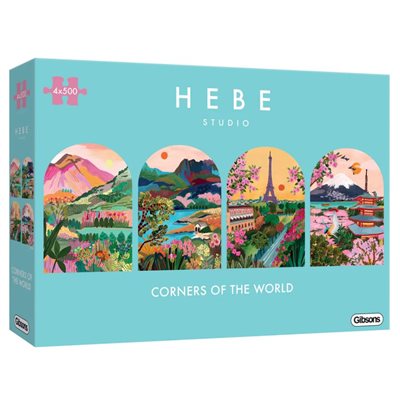 Corners of the World 4x 500pc Puzzle