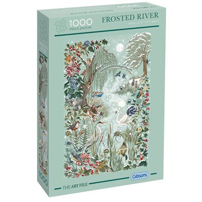 Art File Collection: Frosted River 1000pc Puzzle