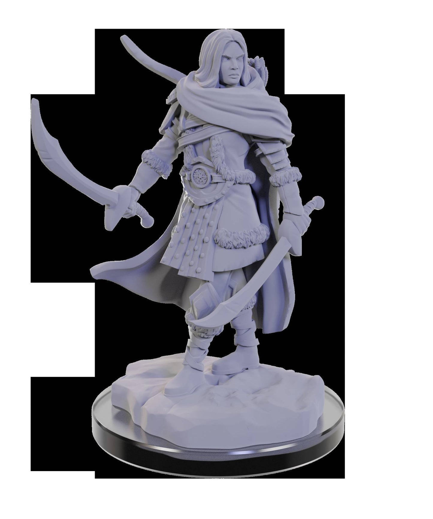 D&D Unpainted Human Rangers