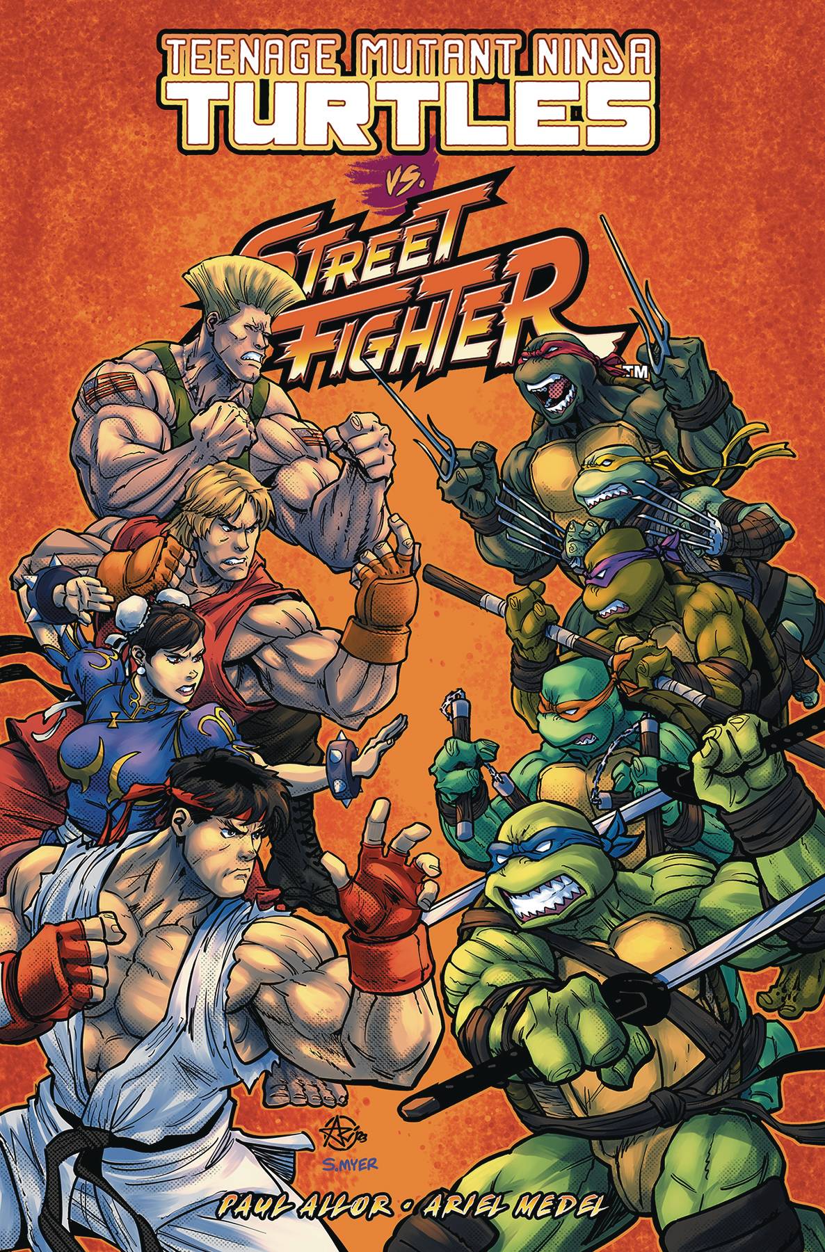 Teenage Mutant Ninja Turtles vs Street Fighter