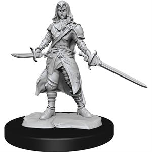 D&D Unpainted Half-Elf Female Rogue (WV14)