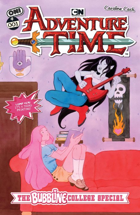 Adventure Time the Bubbline College Special #1 Third Print