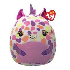 Astra 10" Purple Unicorn Squish-a-Boo