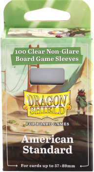 Standard American Board Game Sleeves 100ct