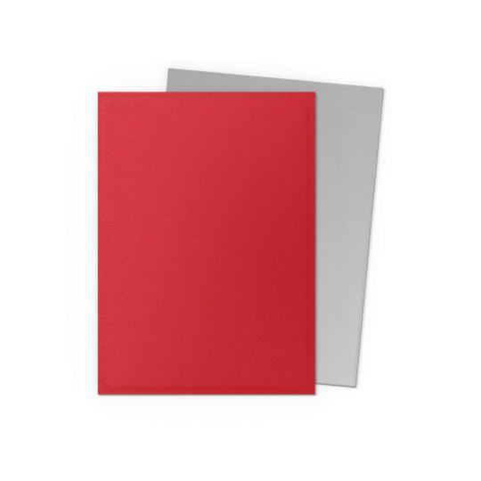 Dragon Shield Sleeves Dual Matte Crimson/Silver 100ct
