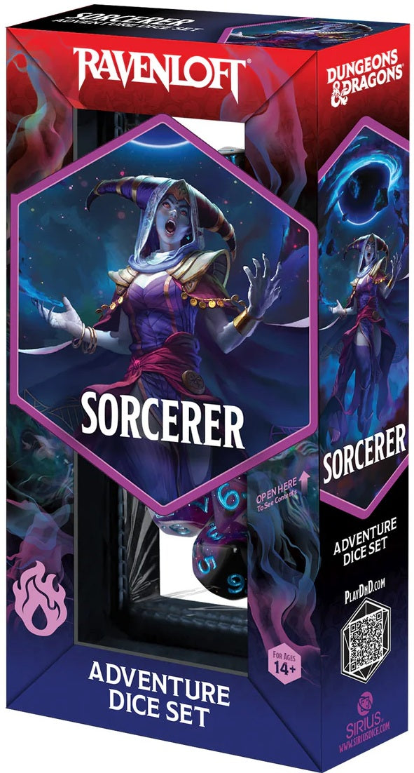 D&D Adventure Dice Sorcerer: Purple