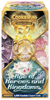 Cookierun Age of Heroes and Kingdoms Booster Display