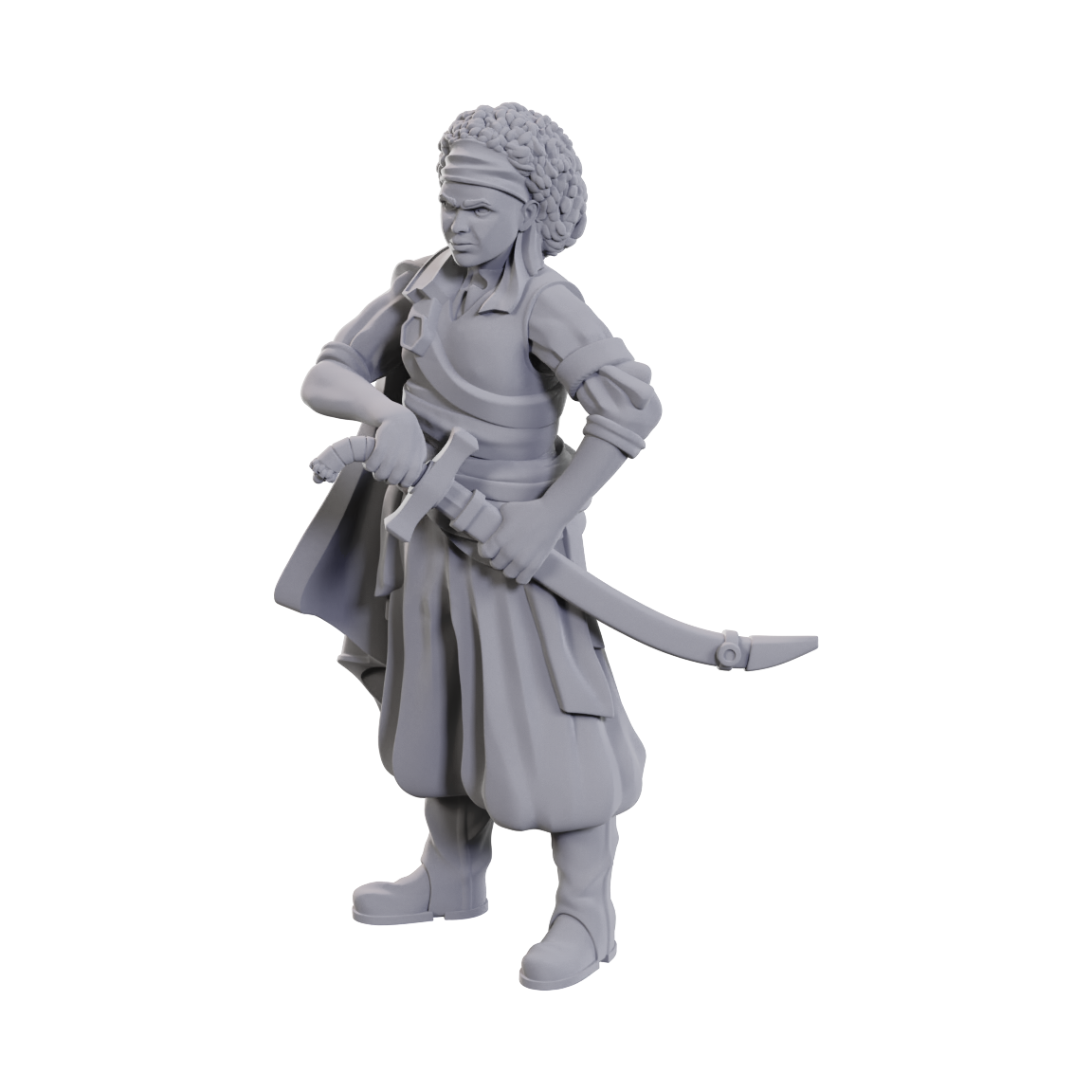 D&D Unpainted WV23 Ansalon Human Rogue