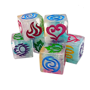 Teatime Adventures Dice Set Harmony