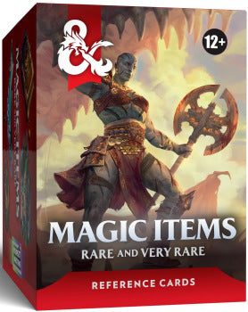 D&D Reference Cards: Magic Items Rare and Very Rare