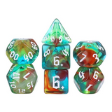 Wind Elves 7pc Dice Set