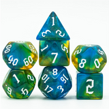 Nature Elemental 7pc Dice Set