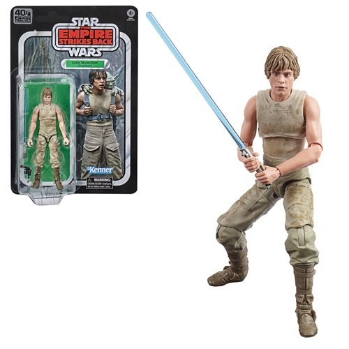 Star Wars Black E5 40th Anniversary Luke (Dagobah)