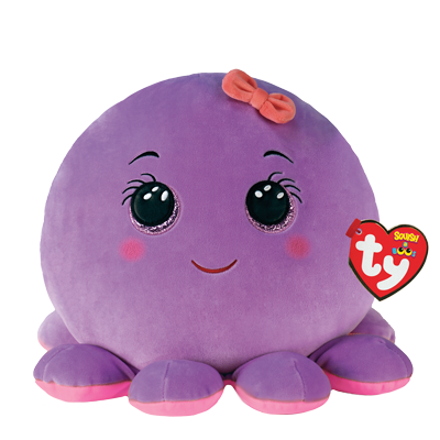 Octavia Octopus 10" Squish-a-Boo