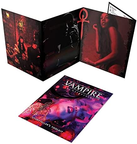 Vampire The Masquerade 5th Edition Storyteller Screen & Toolkit