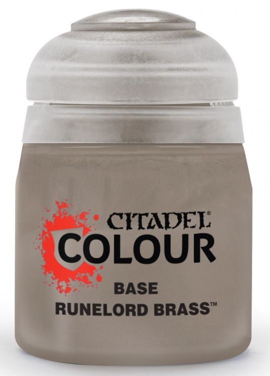 Citadel Paint Base Runelord Brass