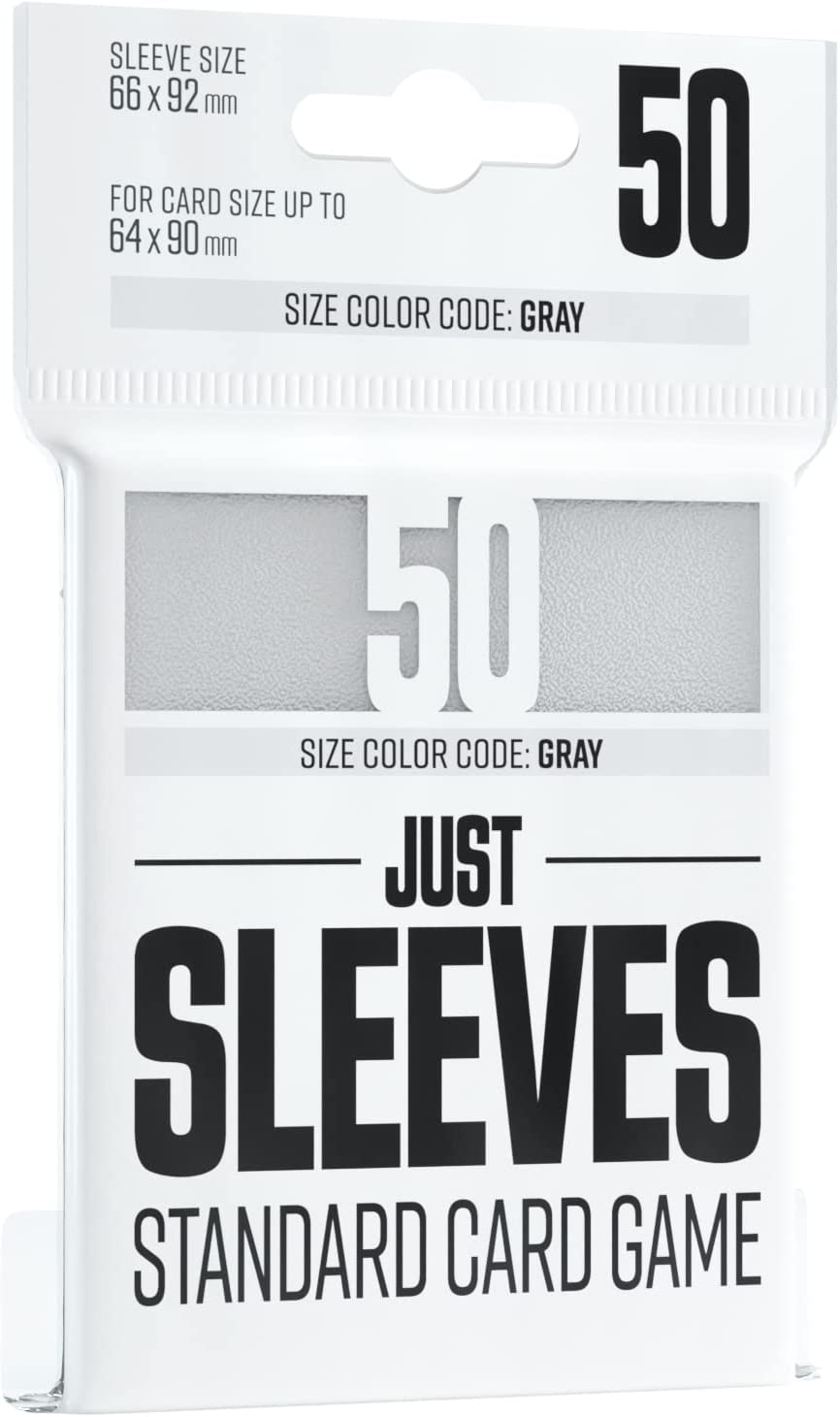 Gamegenic Just Sleeves Standard White 50ct