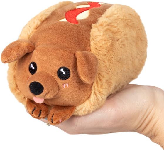 Squishable Snackers Dachshund Hot Dog 5" Plush