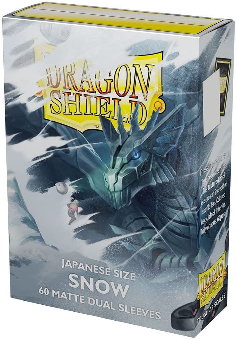 Dragon Shield Japanese-Size Sleeves Snow 60ct