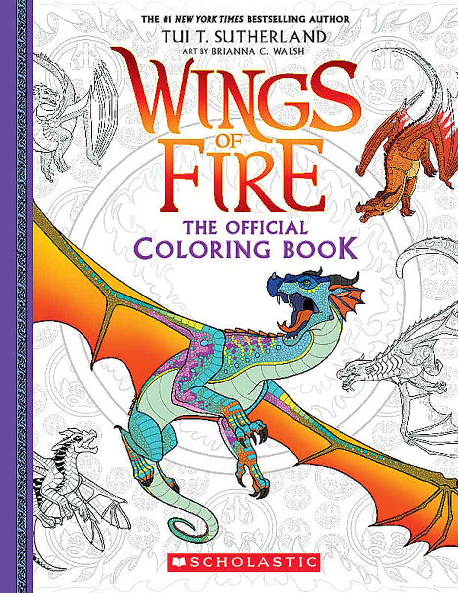 Wings of Fire Official Coloring Book