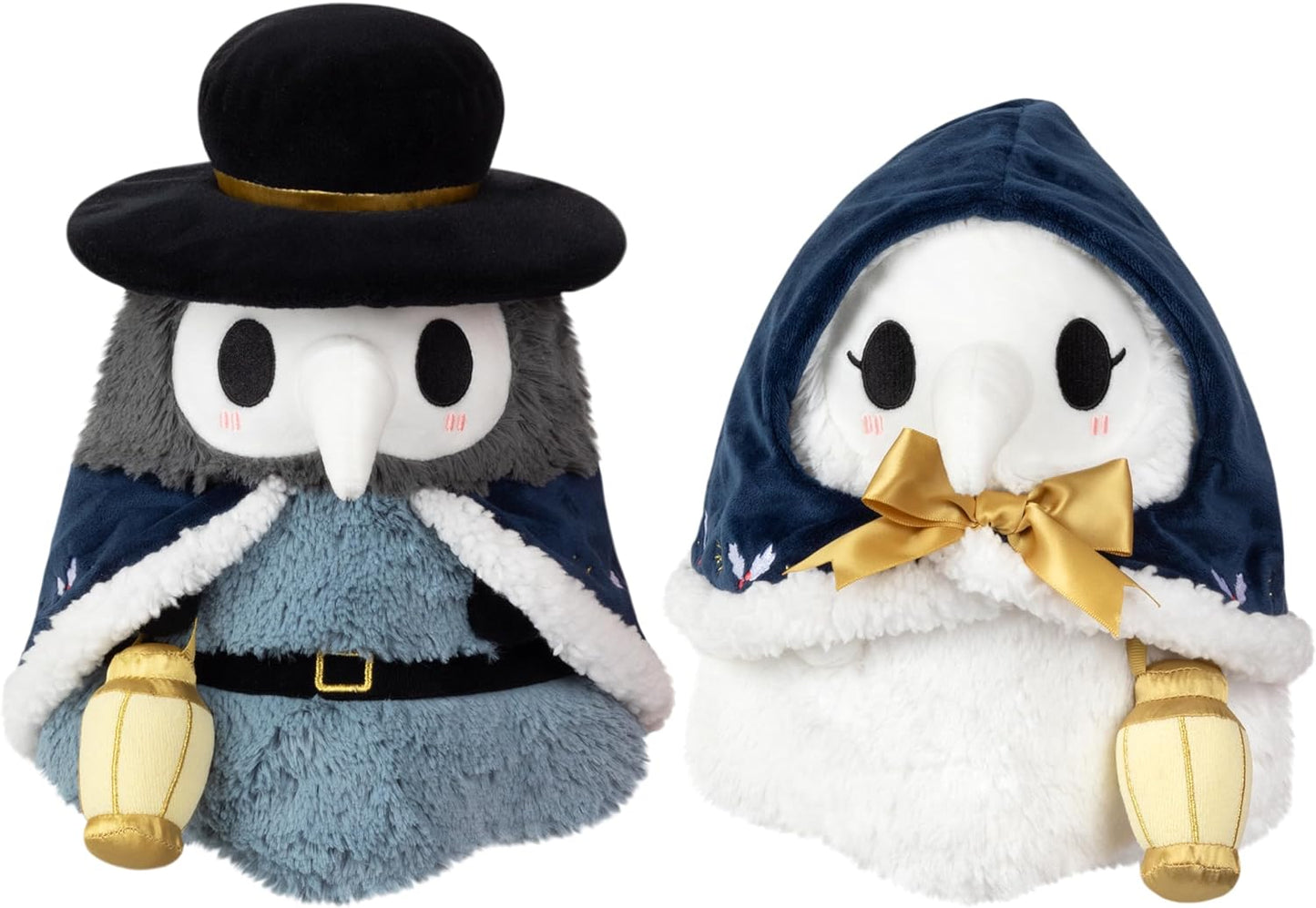 Squishable Mini Frosty Plague Doctor & Nurse 7" Plush Set
