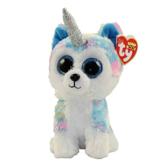 Helena Husky w/ Horn 6" Beanie Boo