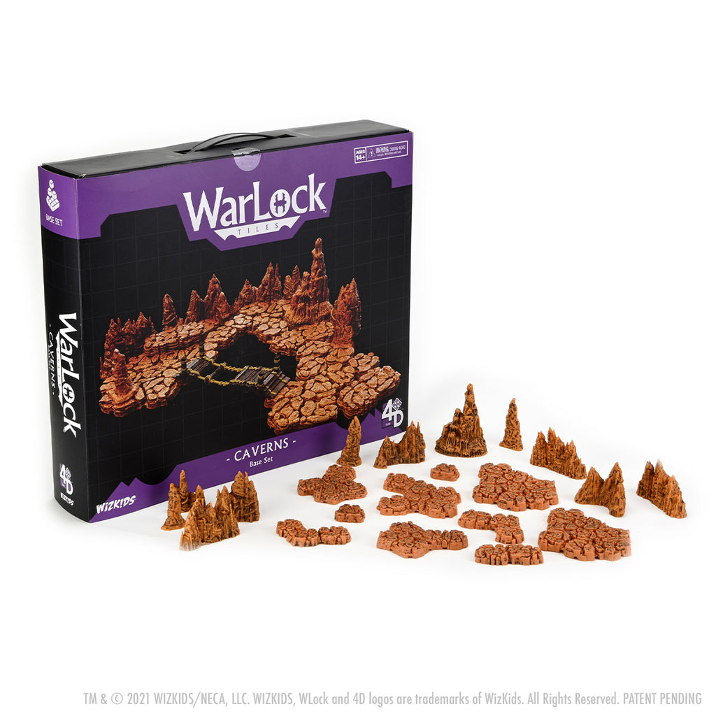 Warlock Tiles Base Set Caverns