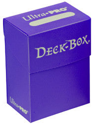 Ultra Pro Purple Deck Box