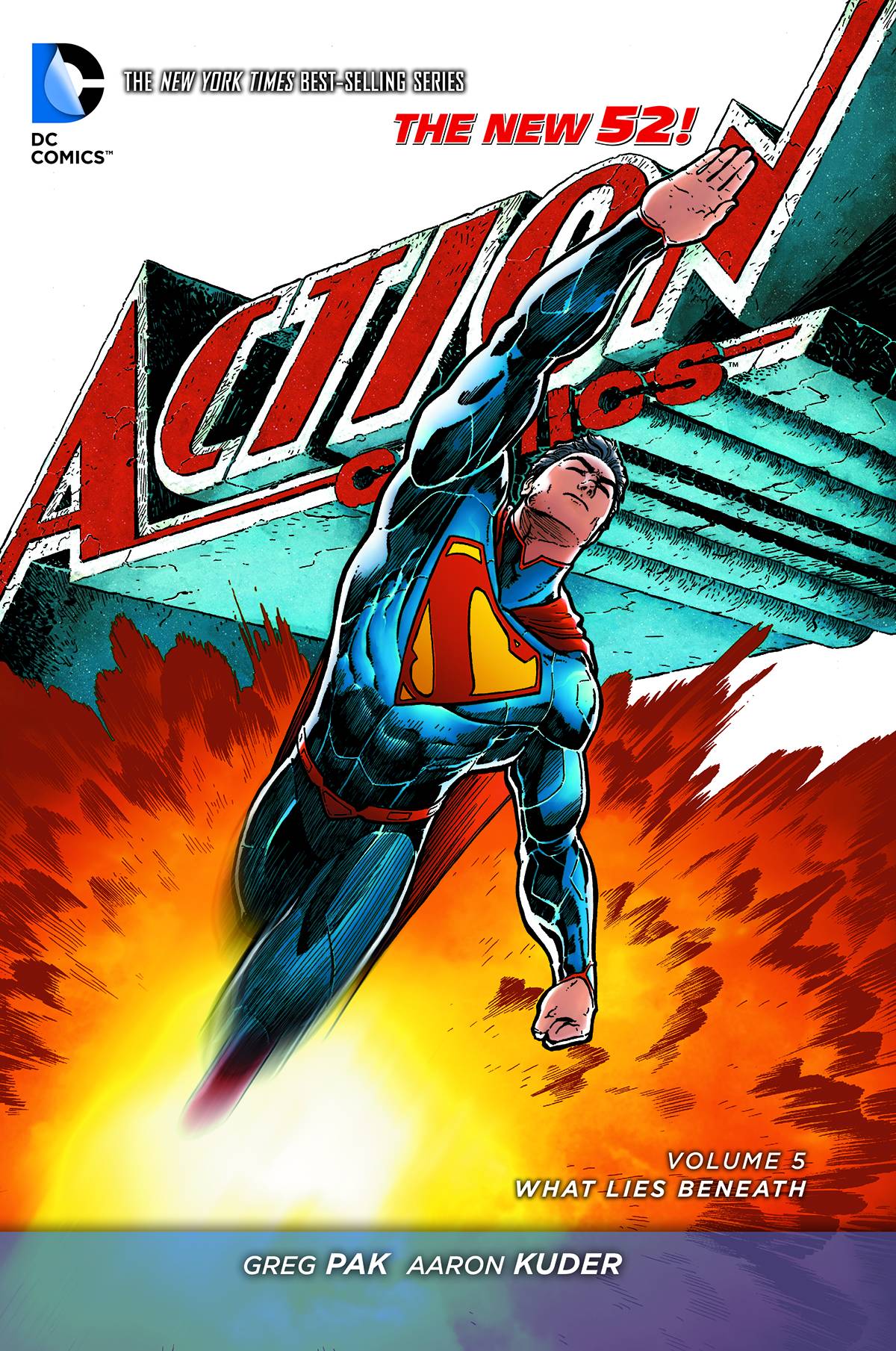 Superman Action Comics Volume 05 What Lies Beneath (New 52)