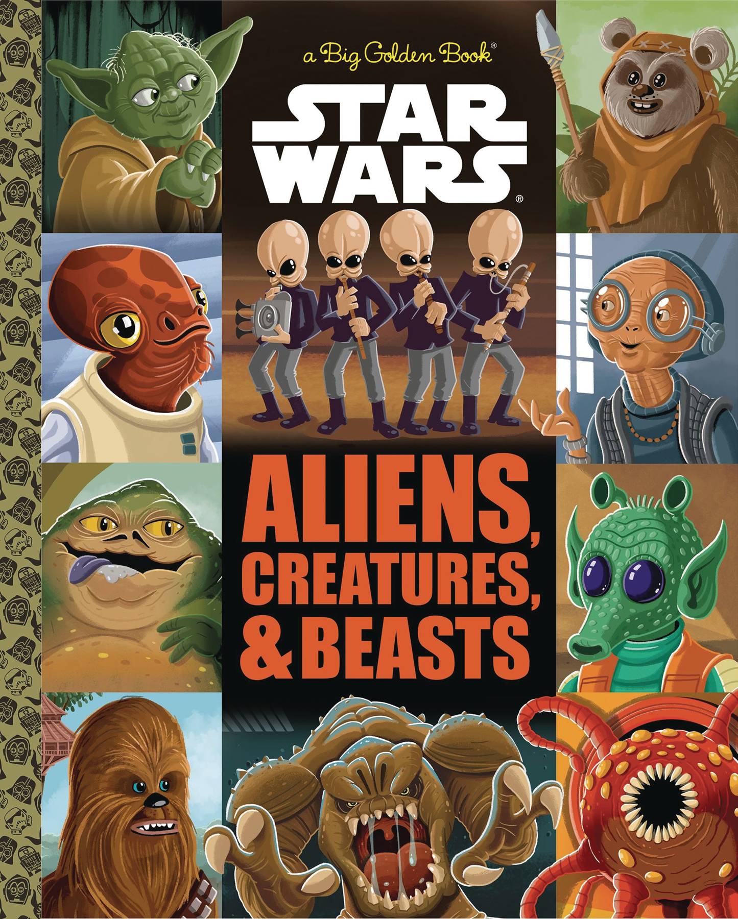 Big Golden Book Star Wars Aliens, Creatures, & Beasts