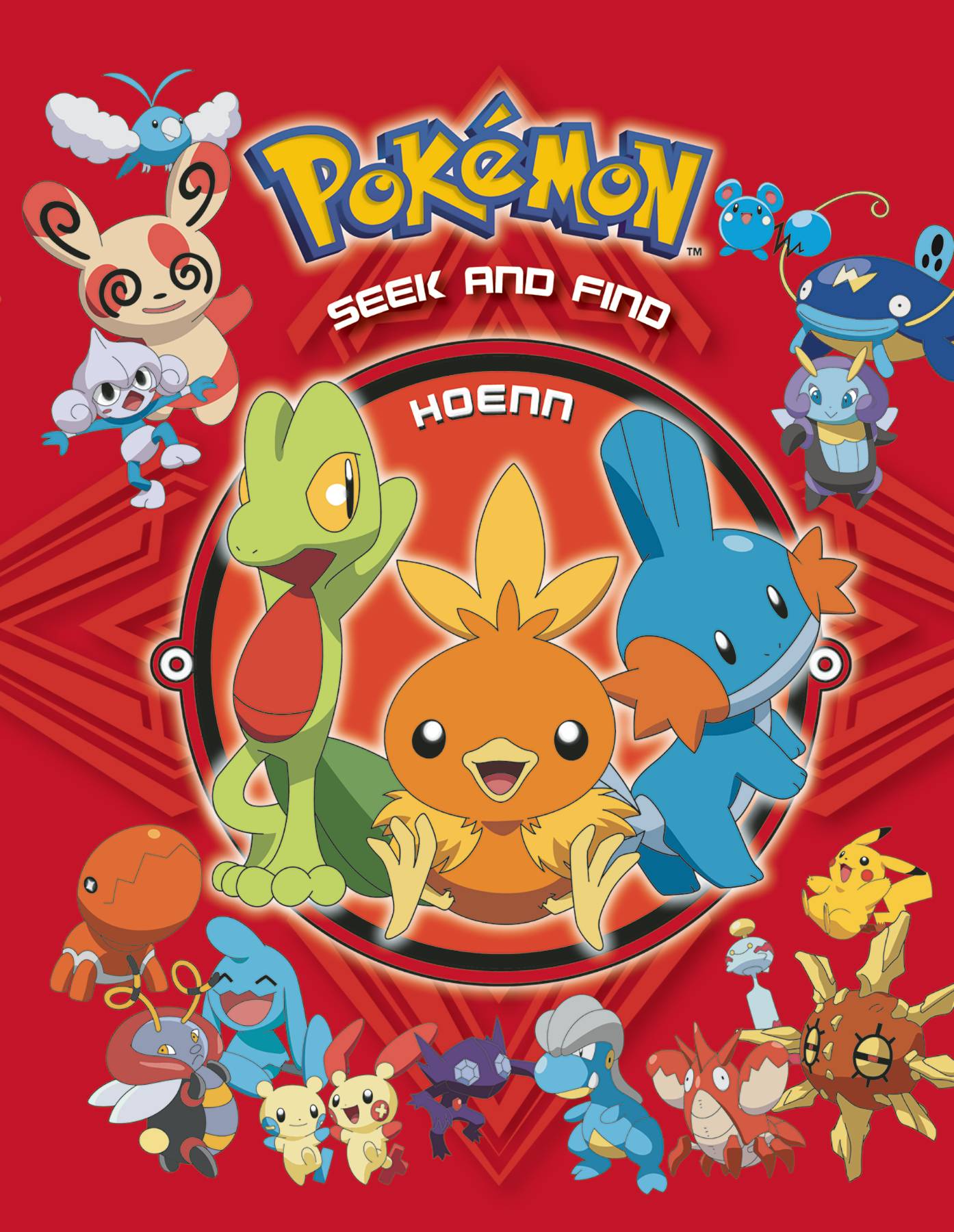 Pokemon Seek & Find Hoenn Region