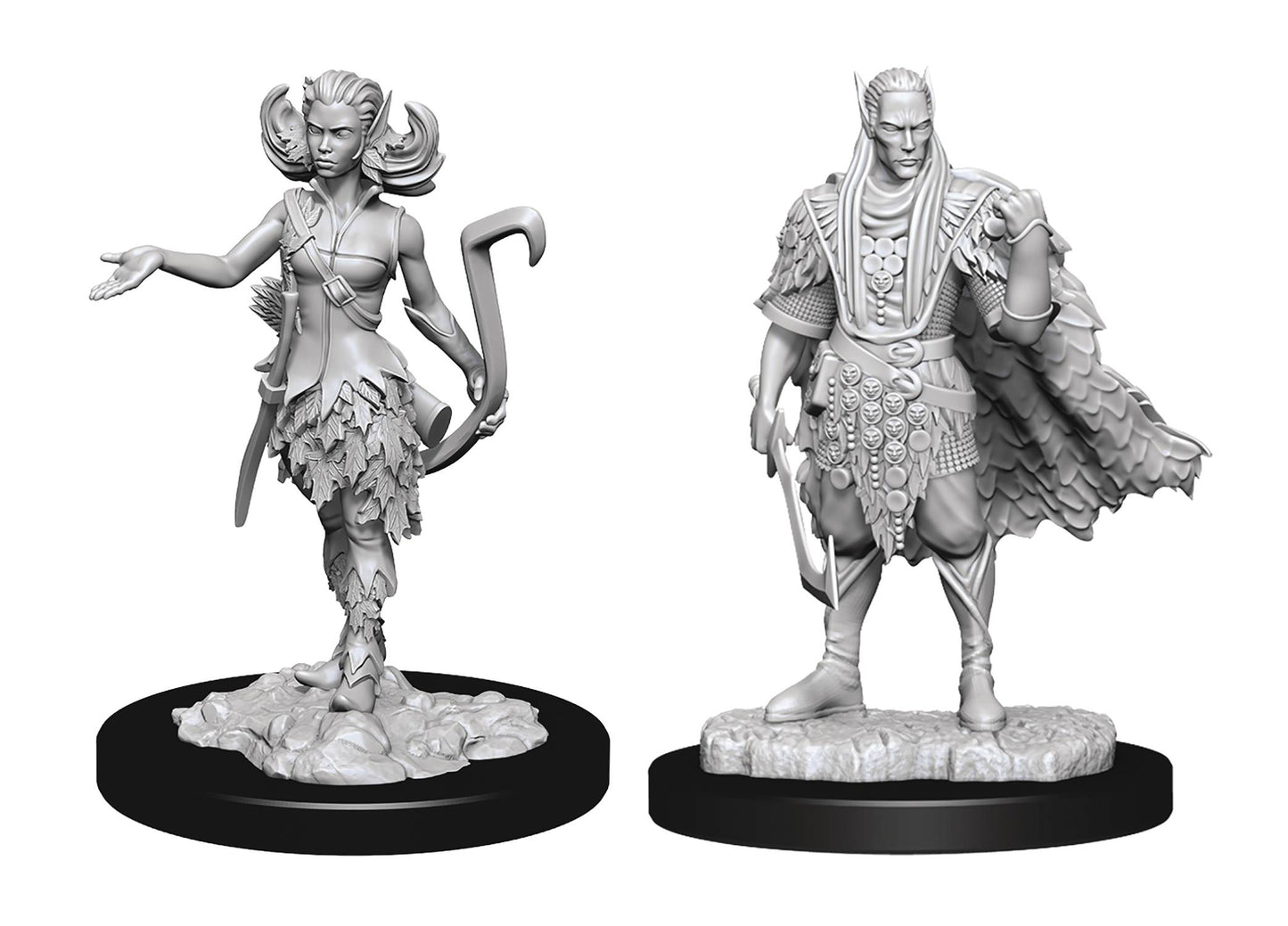 D&D Unpainted Autumn & Summer Eladrin Miniature