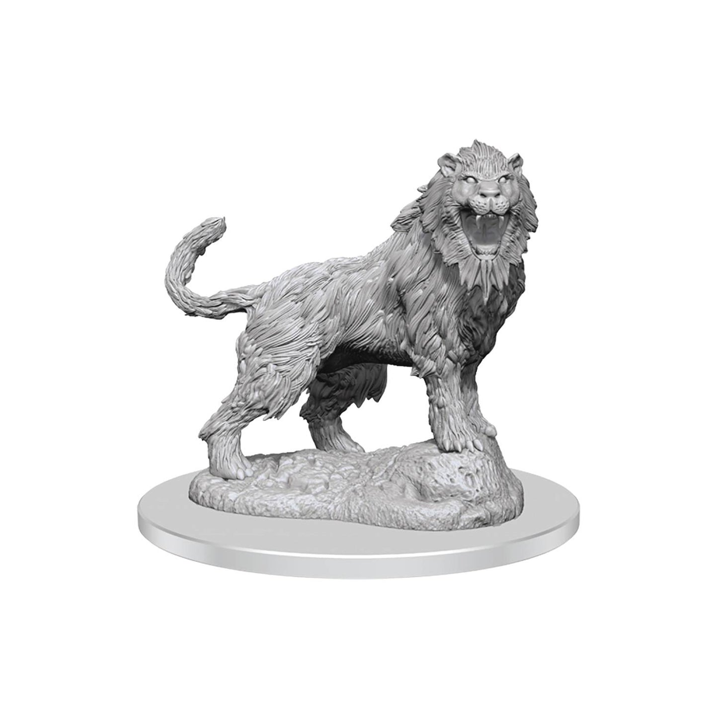 D&D Unpainted Crag Cat Miniature