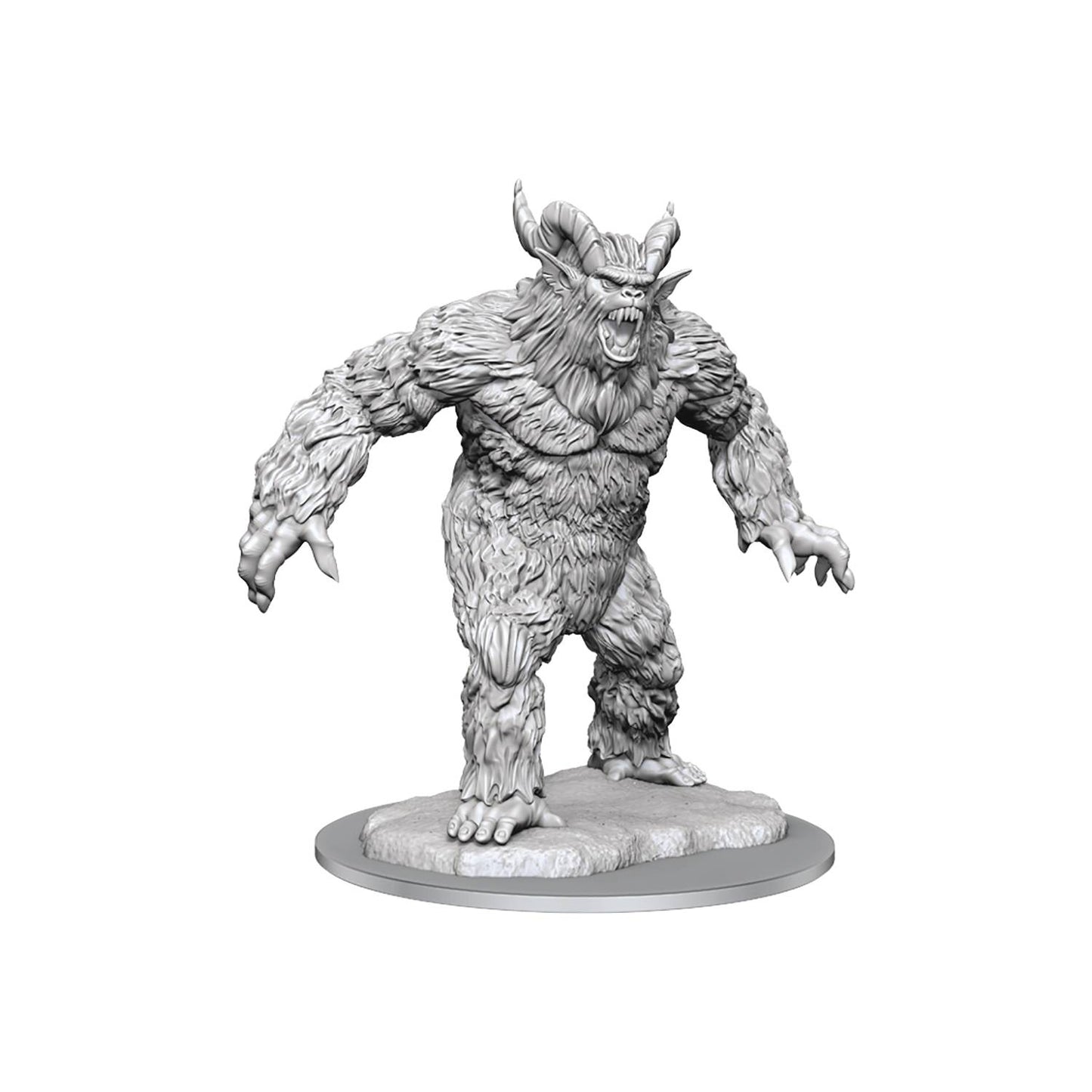D&D Unpainted Abominable Yeti Miniature