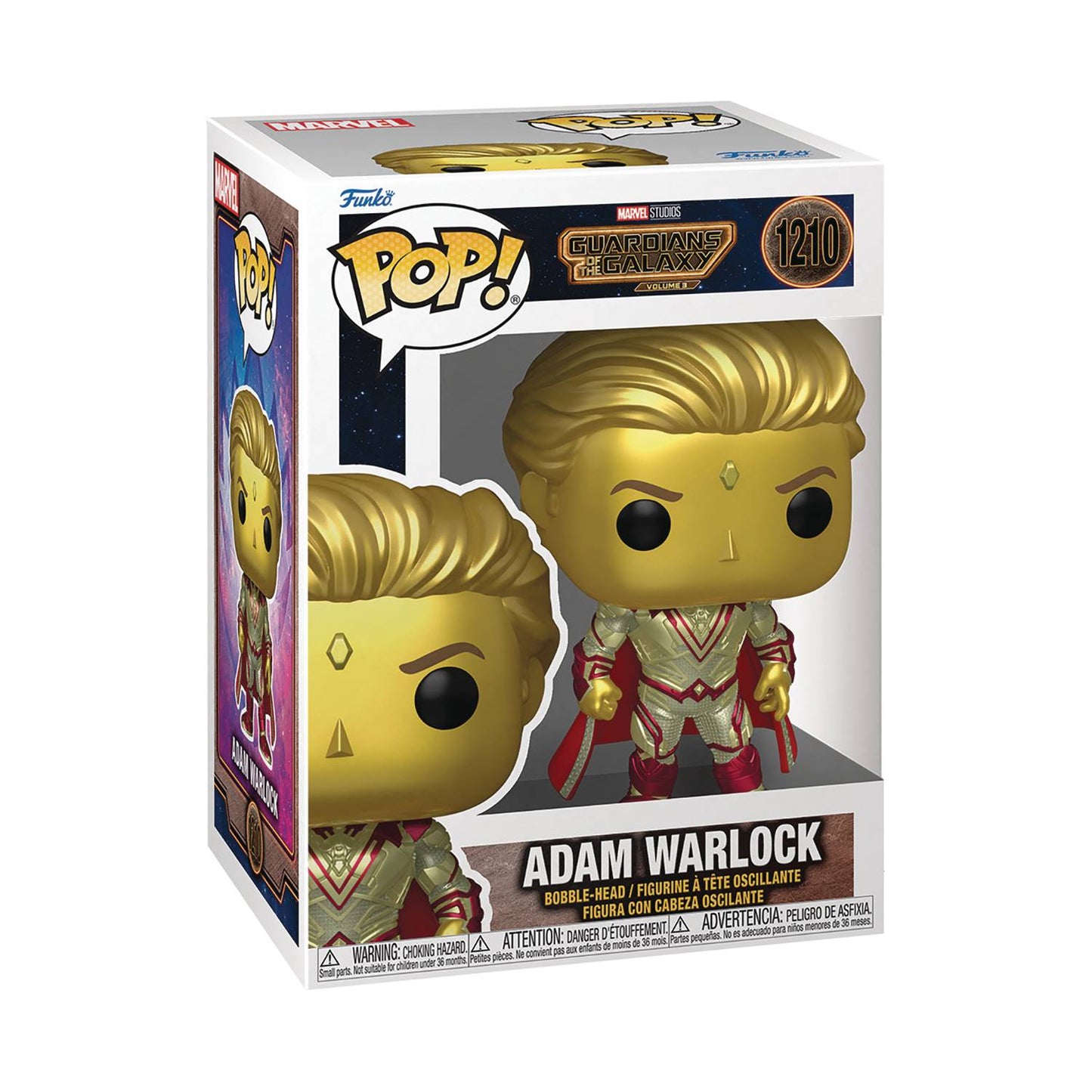 Pop Marvel Guardians of the Galaxy Vol. 3 Adam Warlock Vinyl Figure