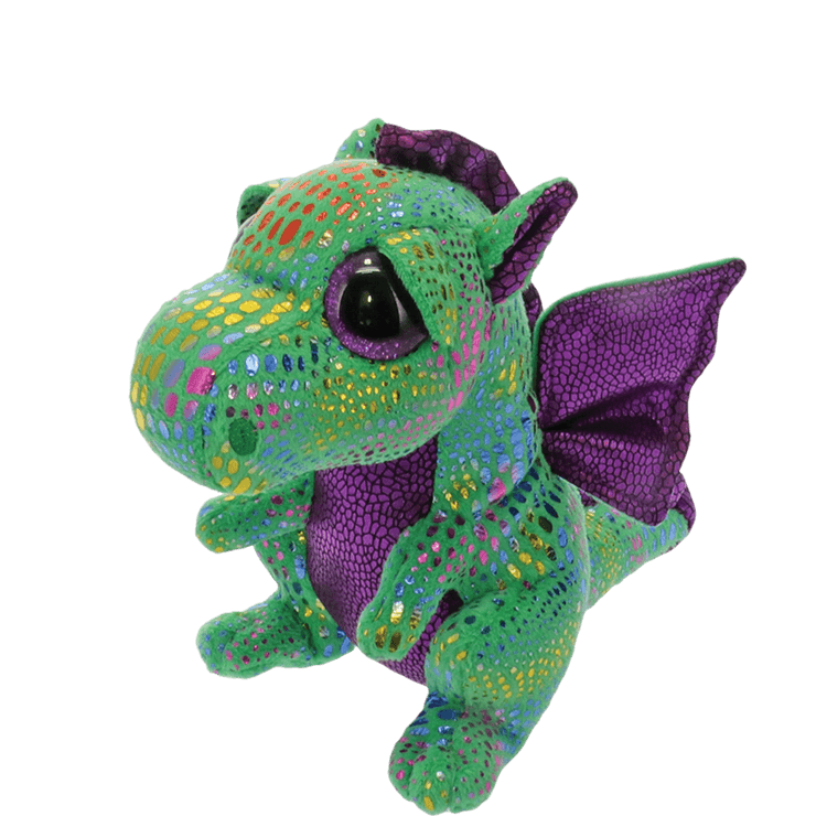 Cinder Ty 13" Green Dragon